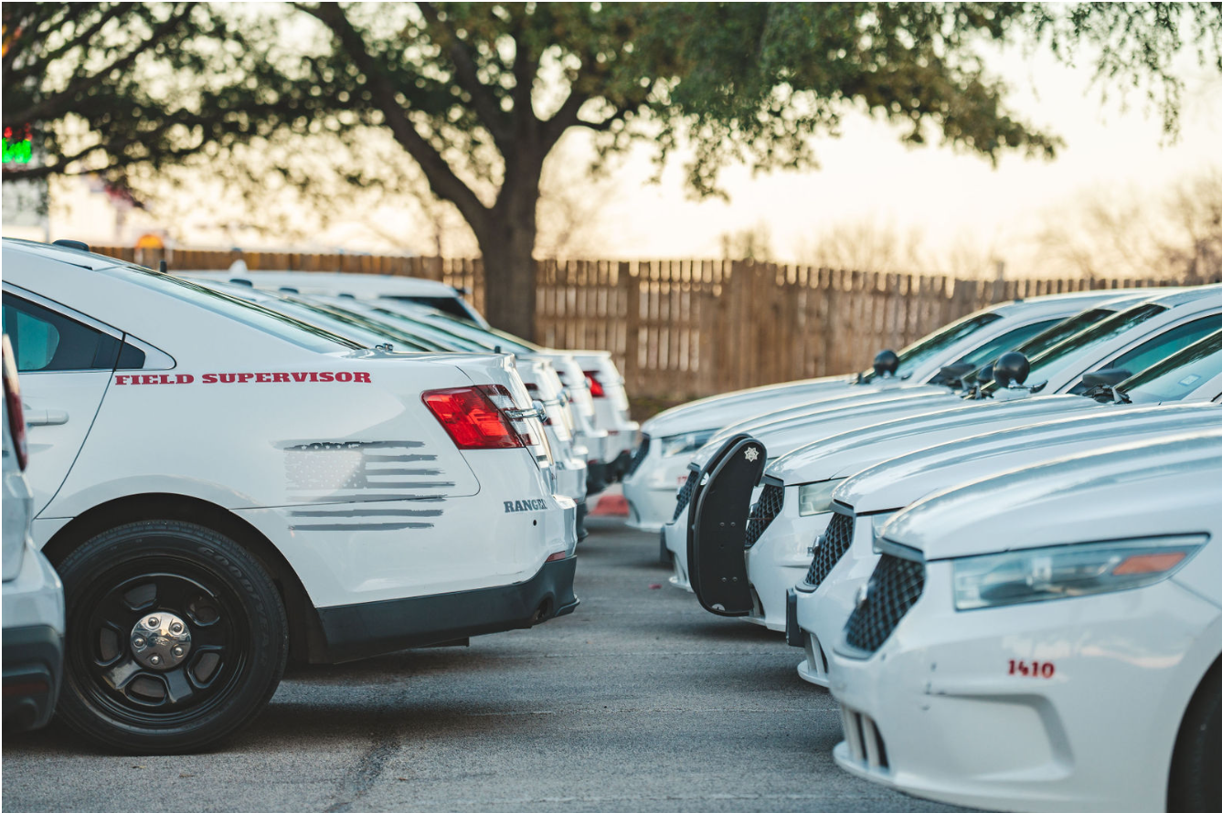 Ranger Protection Agency marked patrol vehicles supporting mobile security operations