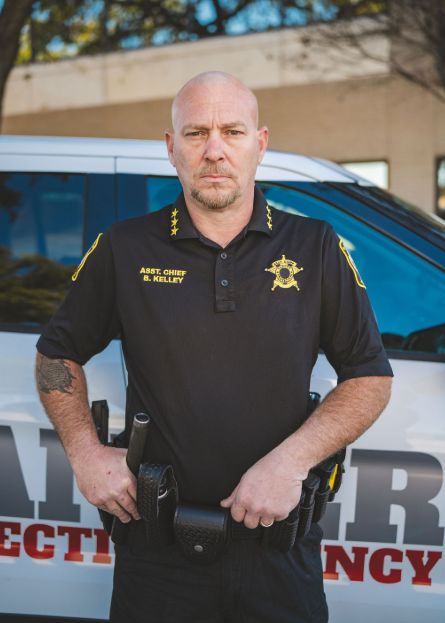 Chief Brian Kelley in Ranger Protection Agency uniform